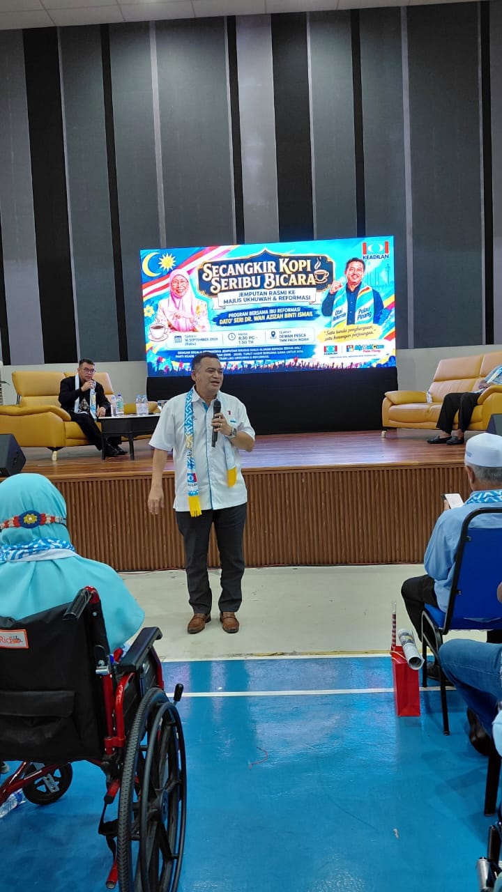 Program "Secangkir Kopi, Seribu Bicara" bersama Ibu Reformasi, Dato' Seri Dr. Wan Azizah binti Ismail, 16 September 2026.