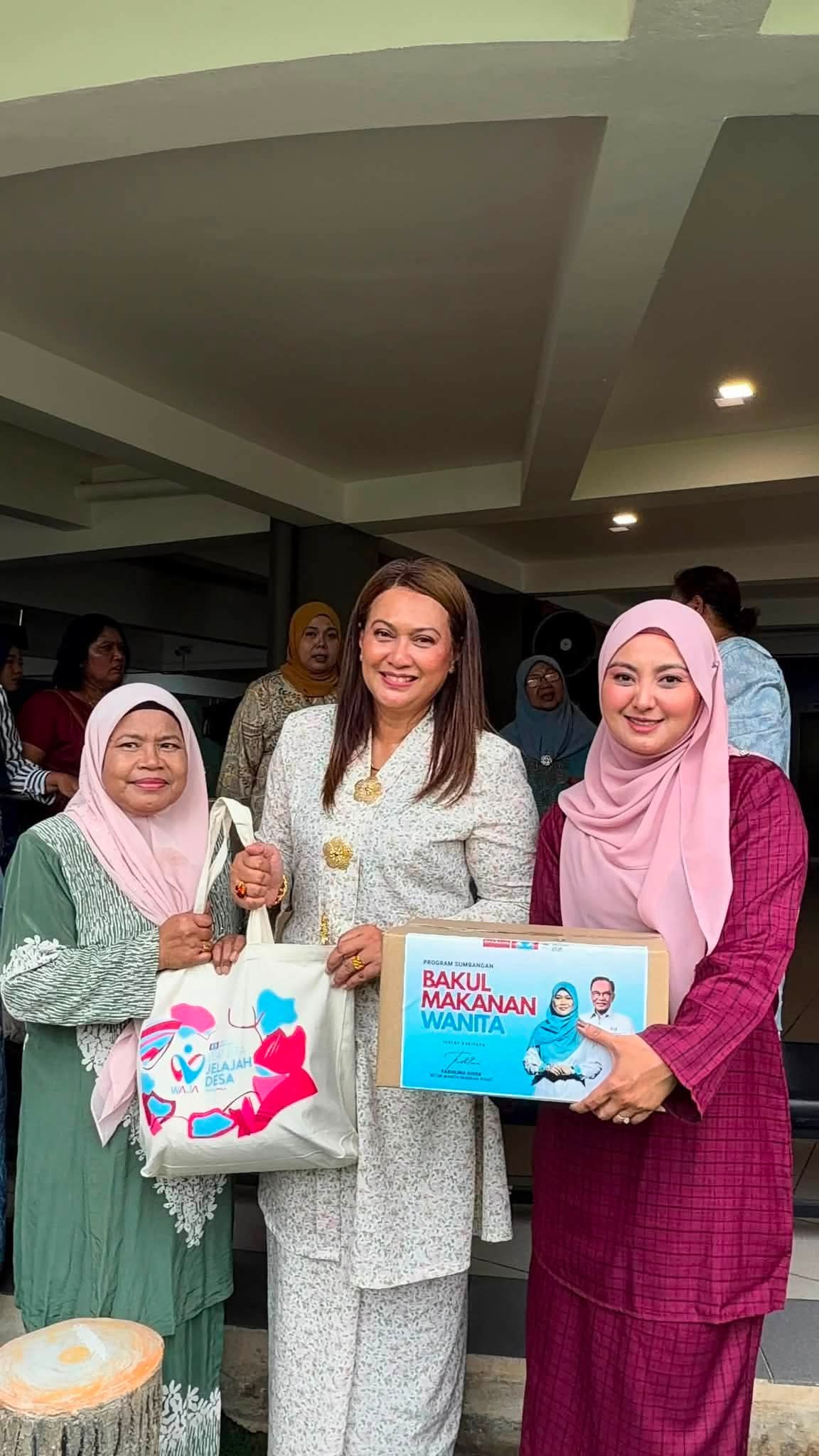 Veteran Wanita Reformis Keadilan: Program Bakul Rahmah Bersama Pimpinan Sayap Wanita Keadilan